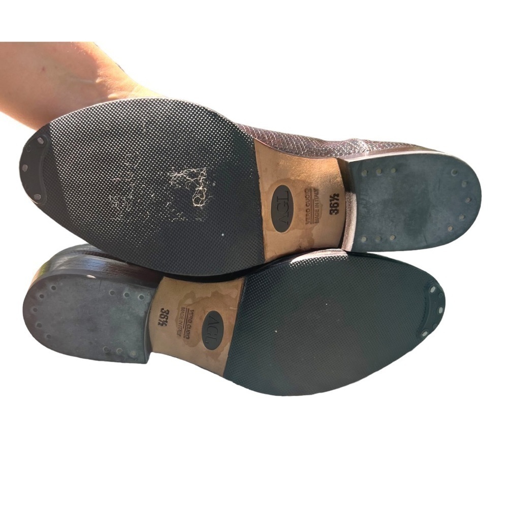 ▶️ Attilio Giusti Leombruni ◀️ AGL Italian Leather Boots - Picture 11 of 14
